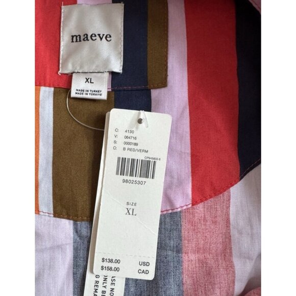 NWT Size XL - The Bettina Shirt Dress by Maeve: Mini Edition (NWT US$ 138) - Picture 7 of 16